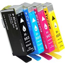 סט ראש דיו 903XL תואם HP רביעייה